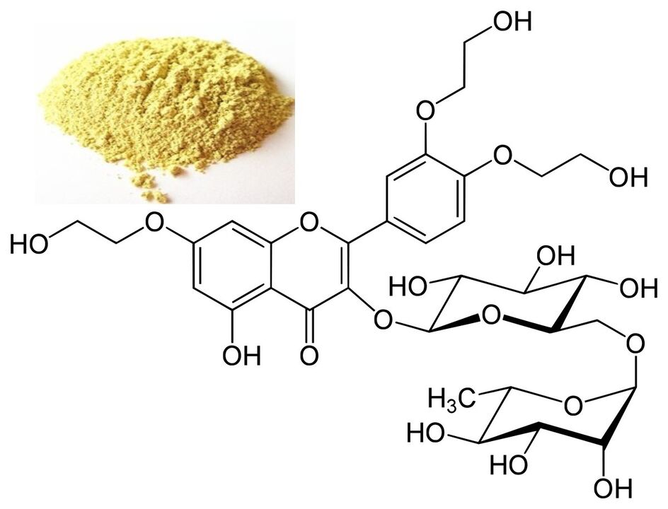 Neoveris contains troxerutin